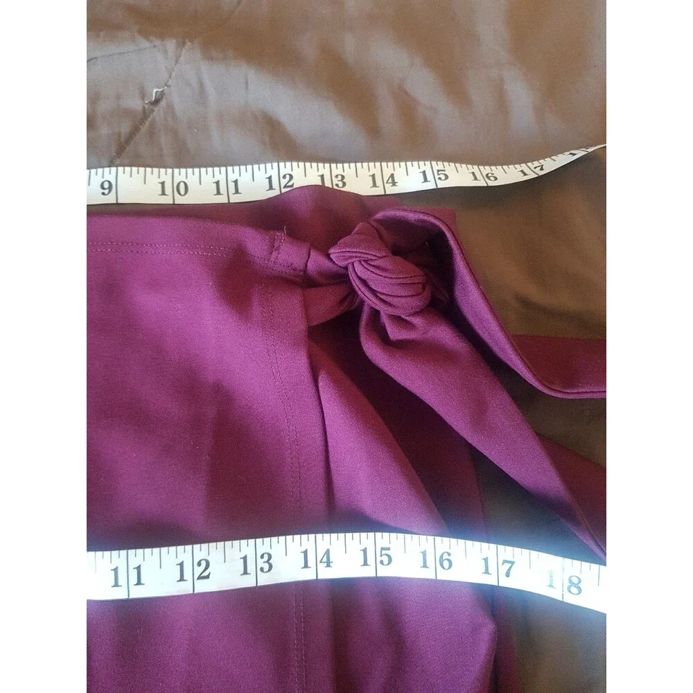 Loft Outlet Womens Short mini Skirt Faux Wrap Stretch Work Wear Career Sz Small